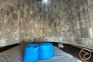 Tank liner installation in Australia for rural water storage