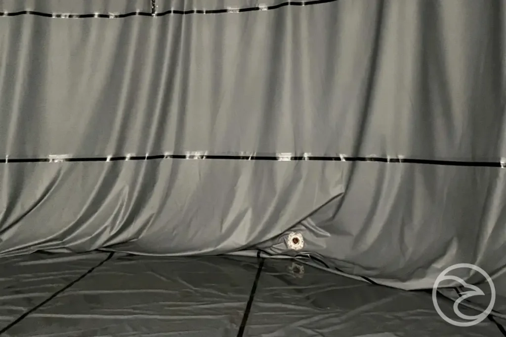 storage reservoir used for long-term containment