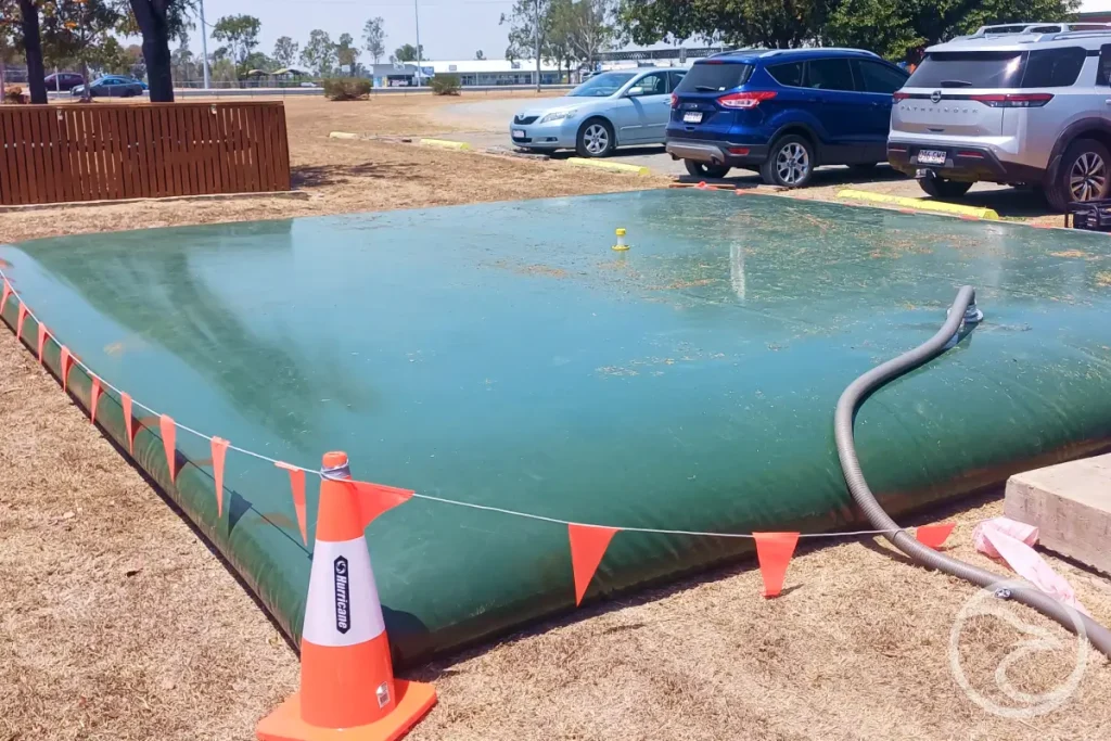 Onion flexible tank showing adaptive structural design