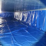 underground waterproof lining system protecting storage infrastructure