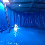 polyethylene liner used in industrial tank system